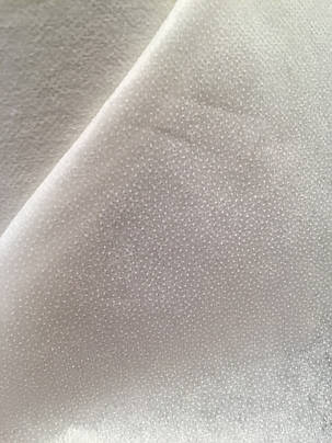 Точковий клейовий флізелін CLASS колір білий 90 см, фото 2