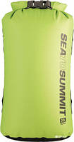 Зеленый гермочехол на 20 литров Sea To Summit Big River Dry Bag 20 L Apple green, STS ABRDB20GN, 17х27х60 см.