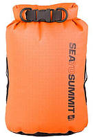 Оранжевый гермочехол на 5 литров Sea To Summit Big River Dry Bag 5 L Orange, STS ABRDB5OR, 11х17х39см.