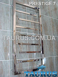Унікальна дизайнерська сушарка для рушників Prestige 7/850х500. Квадратні форми. Вода й електроТЕН