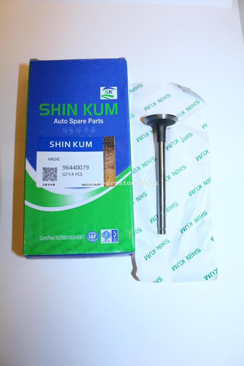 Клапана Лачетті/Авео1,6/Круз (SHIN KUM) випускні (к-т 4 шт) Корея 25184804/96440079
