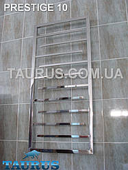 Стильна сушарка для рушників Prestige 10 /1150x450 водяна, електро або комбінована. Н/ж сталь