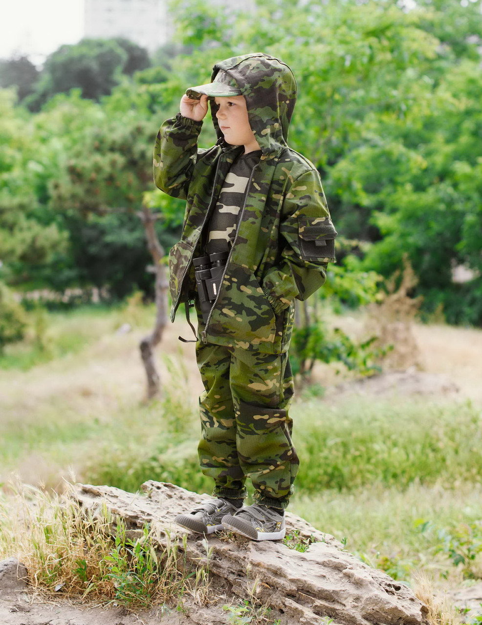 Костюм дитячий ARMY KIDS OUTDOOR Лісохід камуфляж мультикам