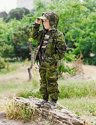 Костюм дитячий ARMY KIDS OUTDOOR Лісохід камуфляж мультикам