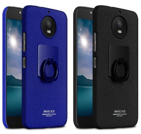 Пластиковий чохол Imak з кільцем-підставкою для Motorola Moto G5S Plus (2 кольори), фото 2