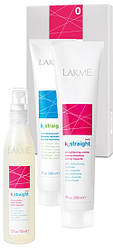 Комплекс для випрямлення натуральних і фарбованого волосся LAKME k-straight Ionic 0