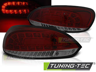 Стопи ліхтарі тюнінг оптика Volkswagen Scirocco 3 червоно-тоновані