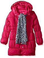 Пальто с шарфом Pink Platinum (США) для девочки 3-4 года