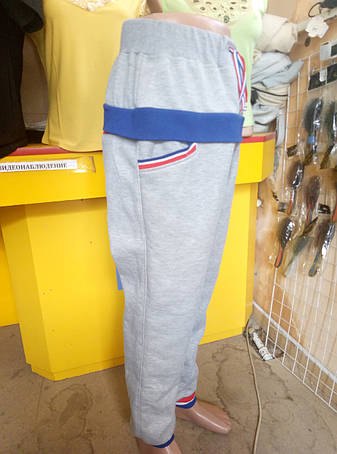 Спортивні штани утеплені чоловічі трикотажні на флісі GOODSEND, фото 2