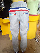 Спортивні штани утеплені чоловічі трикотажні на флісі GOODSEND, фото 3