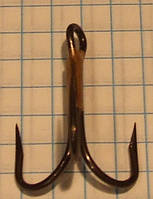 Крючок рыболовный тройной Eagle Claw №2 Спортивные (без бородки)