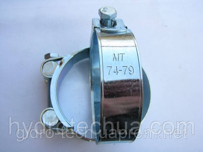 Хомут 74-79 W1 силовий HYDRO TECH сталевий оцинкований