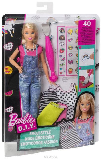 Barbie Лялька Барбі Емодзі Блондинка / Barbie D. I. Y. Emoji Style