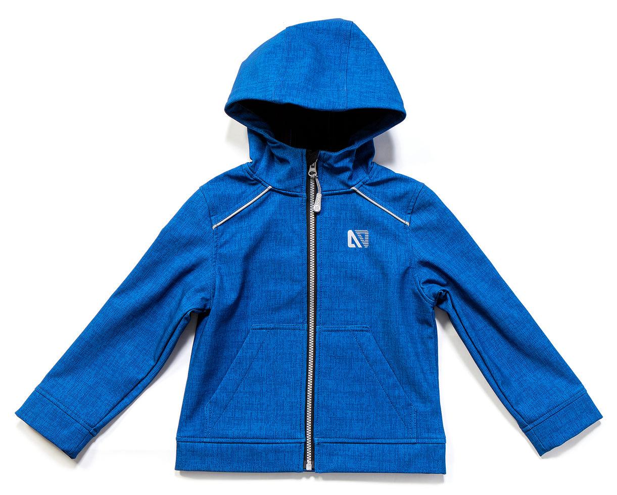 Куртка SOFTSHELL на флісі для хлопчика NANO 5-16 років, розміри 110-152 ТМ Nanö Blue Jay Mix F17 1400 M