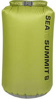 Зеленый гермочехол на 13 литров Sea To Summit UltraSil Dry Sack 13L Green, STS AUDS13GN, 22х53 см.