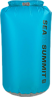 Голубой гермочехол на 35 литров Sea To Summit UltraSil Dry Sack 35L Blue, STS AUDS35BL, 30х70 см.