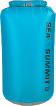 Голубой гермочехол на 35 литров Sea To Summit UltraSil Dry Sack 35L Blue, STS AUDS35BL, 30х70 см.