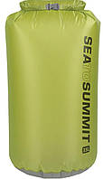 Зеленый гермочехол на 35 литров Sea To Summit UltraSil Dry Sack 35L Green, STS AUDS35GN, 30х70 см.