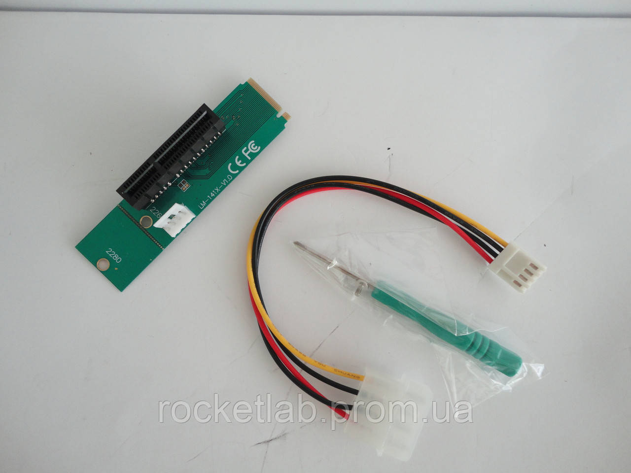 Переходник для видеокарты (адаптер) M2 to PCI-E 4X, цена 100 грн — Prom ...