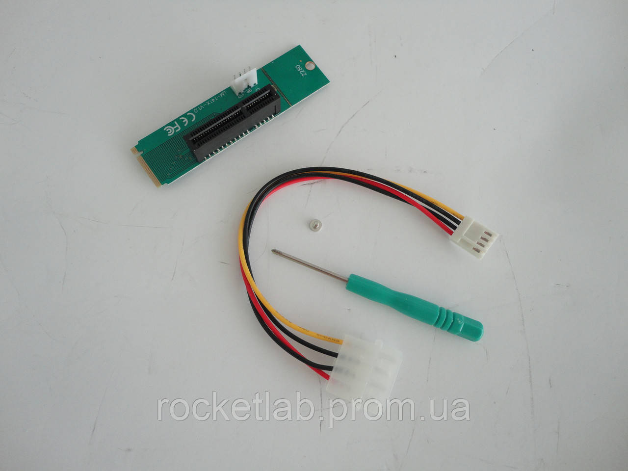 Переходник для видеокарты (адаптер) M2 to PCI-E 4X - фото 4 - id-p572283186