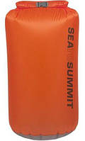 Оранжевый гермочехол на 8 литров Sea To Summit UltraSil Dry Sack 8L Orange, STS AUDS8OR, 17х46 см.