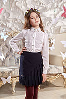 Блуза Чарли Suzie школьная нарядная на девочку Размеры 116 122