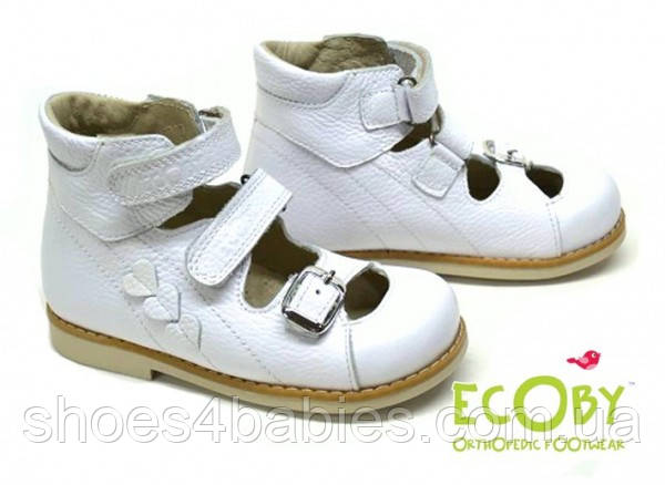 туфли ортопедические белые