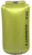 Оливковый гермочехол на 20 литров Sea To Summit UltraSil Nano Dry Sack 20L Lime, STS AUNDS20LI, 25х60 см