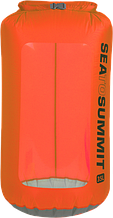 Оранжевый гермочехол на 35 литров Sea To Summit UltraSil View Dry Sack 35L Orange, STS AUVDS35OR, 30х70 см