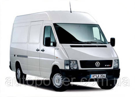 Фаркоп на Volkswagen LT 28-35 (НЕ спарка, бампер з підніжкою) 1996-2006