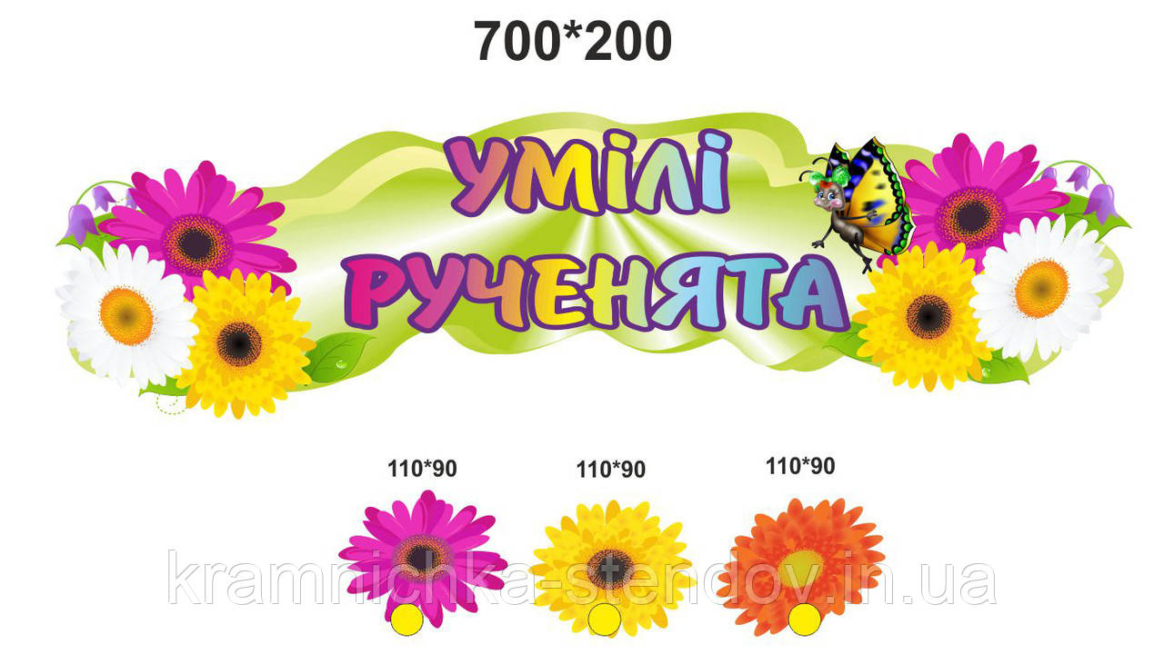 Набір стендів для малювання "Умілі ручки"