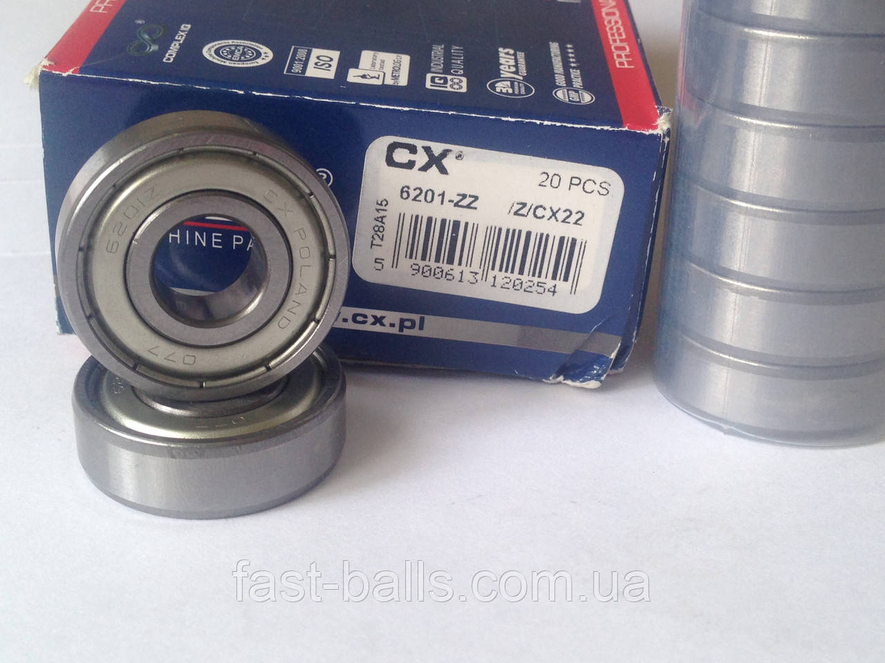 Подшипник CX 6201 2Z (12х32х10) однорядный - купить по лучшей цене в ...