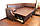 М'яка кухонні меблі за розмірами (Шоколадний колір), фото 3