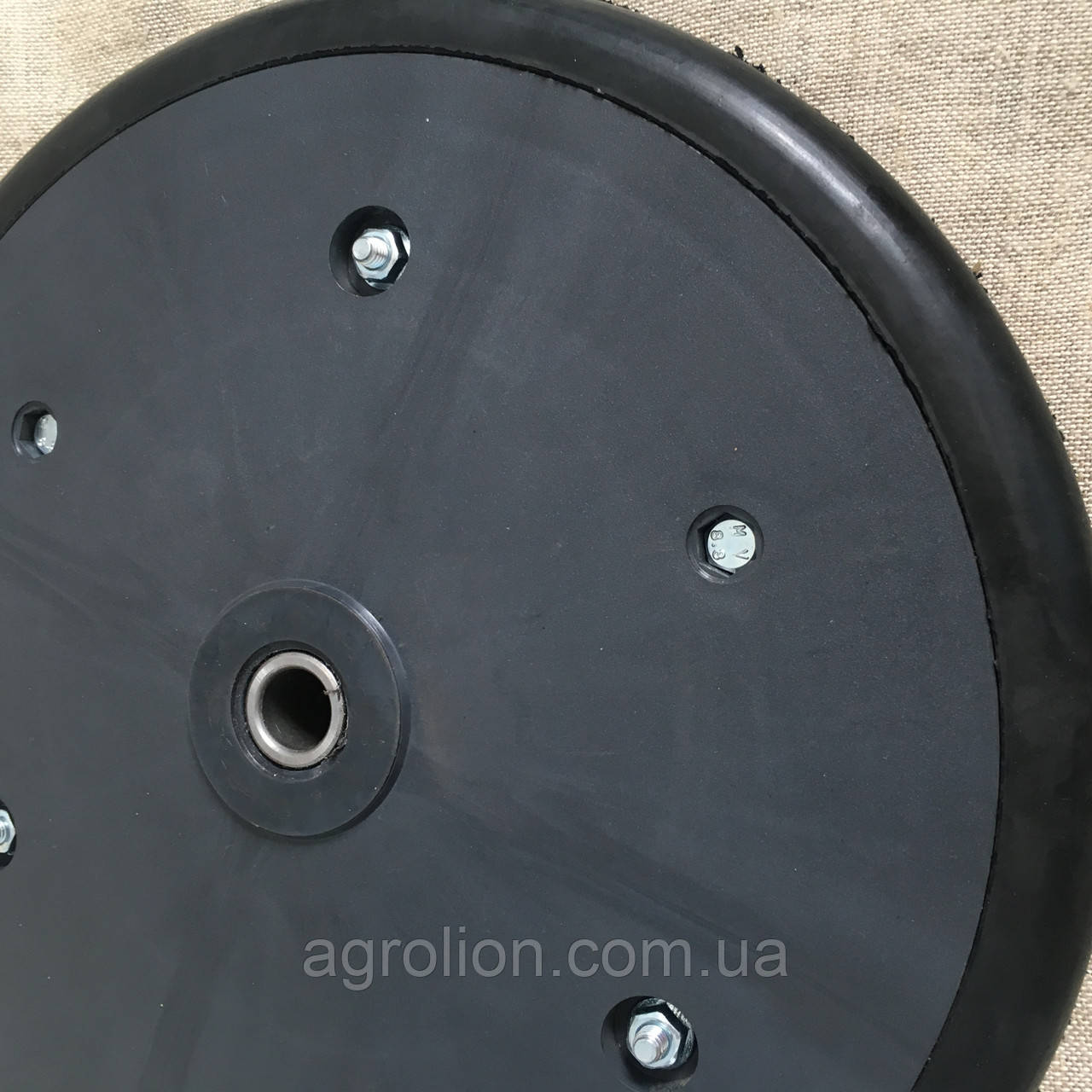 Прикотуюче колесо в зборі ( диск поліпропілен ) з підшипником 1” x 12”, Kinze ,GA6434