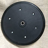 Прикотуюче колесо в зборі ( диск поліпропілен ) з підшипником 1" x 12", Monosem, 7074.2, фото 2
