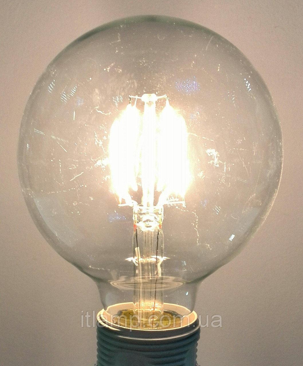 Лампочка ретро (лофт) Лампочка Едісона LED G125