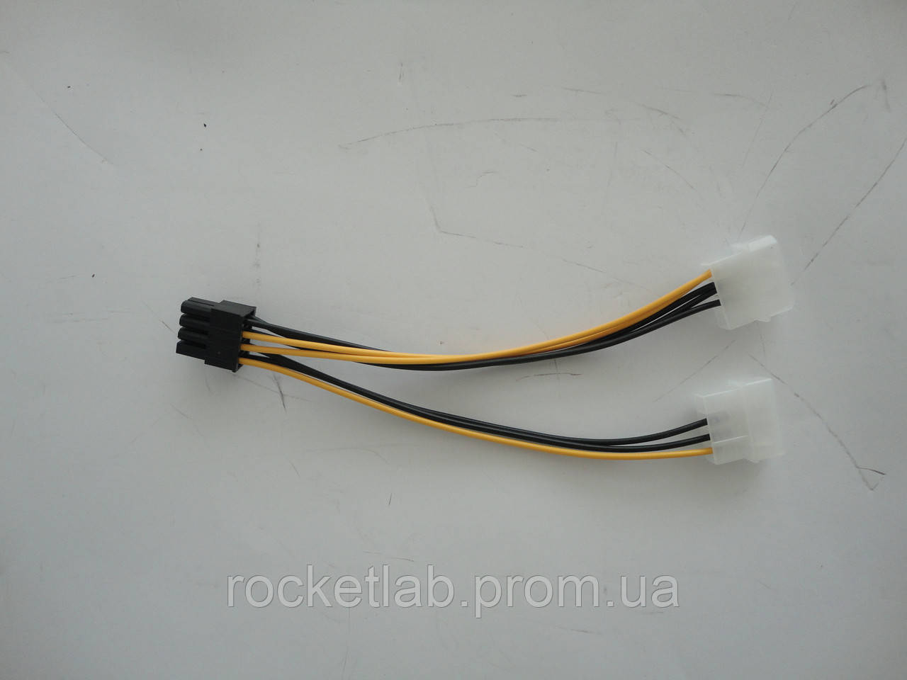 Кабель дополнительного питания (переходник) c 2x MOLEX на 8 pin - фото 3 - id-p572381956