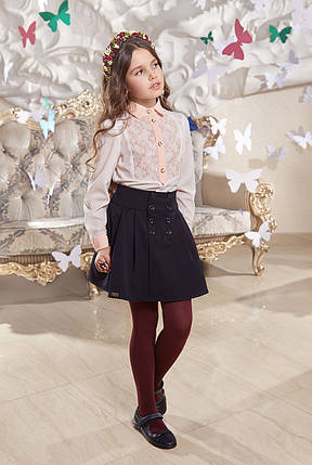 Модная юбка Suzie из ткани трува, полушерстянная 158 см, фото 1