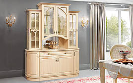 Меблі для вітальні в класичному стилі , стінка Цезар Світ меблів, колір клен