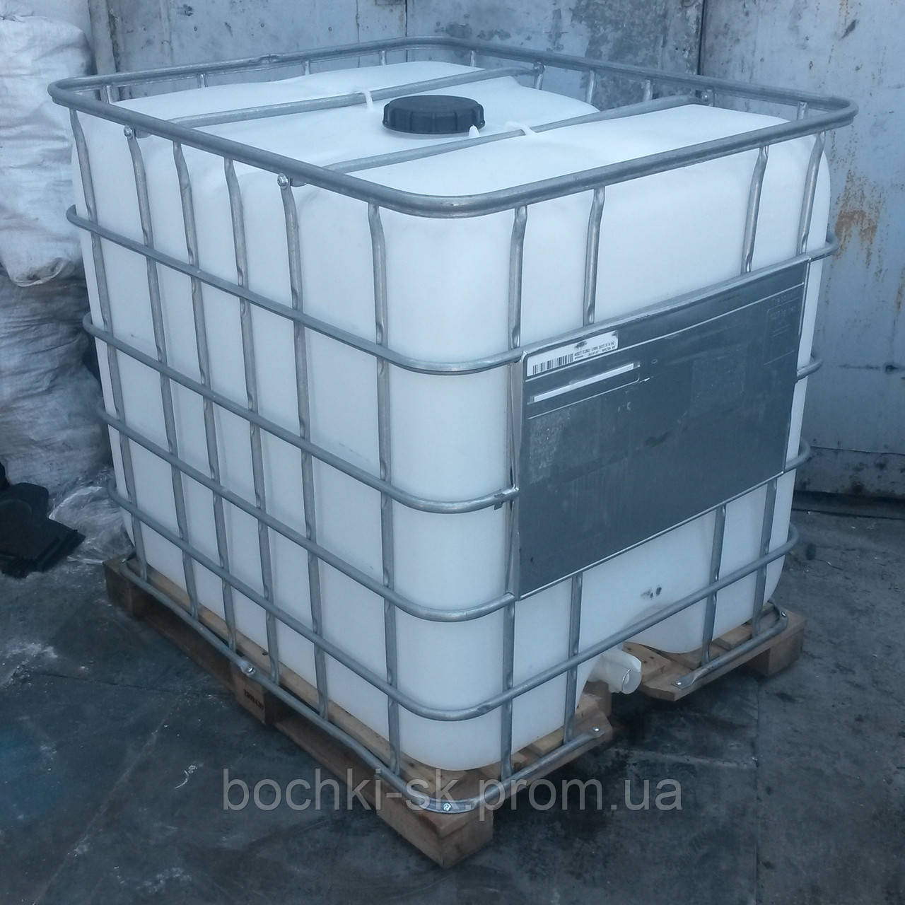 Єврокуби 1000 л б/у піддон дерево, фото 1