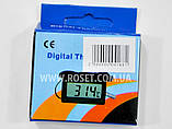 Електронний термометр дротовий із виносним датчиком температури — Digital Thermometer, фото 2