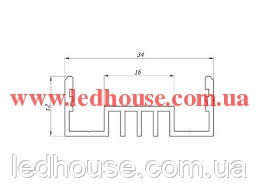 Алюминиевый Профиль для LED ленты ЛСО - фото 4 - id-p38217285