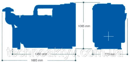 Дизельный двигатель Perkins 1006TAG (133.5 кВт)