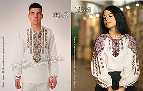 Заготовки для вишивки одягу Комплект 53 Модна Вишивка