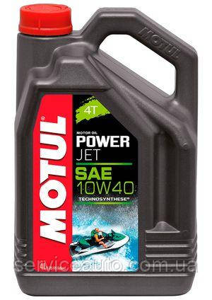 Олива моторна Motul POWERJET 4T SAE 10W40 (4L)