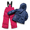 Зимовий термокостюм  р.98-134 для дівчинки 3-8 років ТМ Peluche&Tartine Navy F17 M 52 EF, фото 5