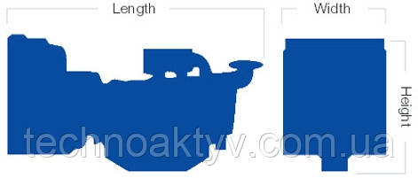 Дизельный двигатель Perkins 4016TAG-61TRG3A