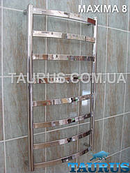 Сушарка для рушників Maxima 8/850х500 з нержавіючої сталі: комбінований, електро, водяний від TAURUS Ukraine