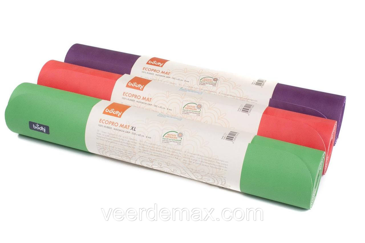 Килимок для йоги EcoPro MAT XL ( Еко Про XL) 4 мм Bodhi
