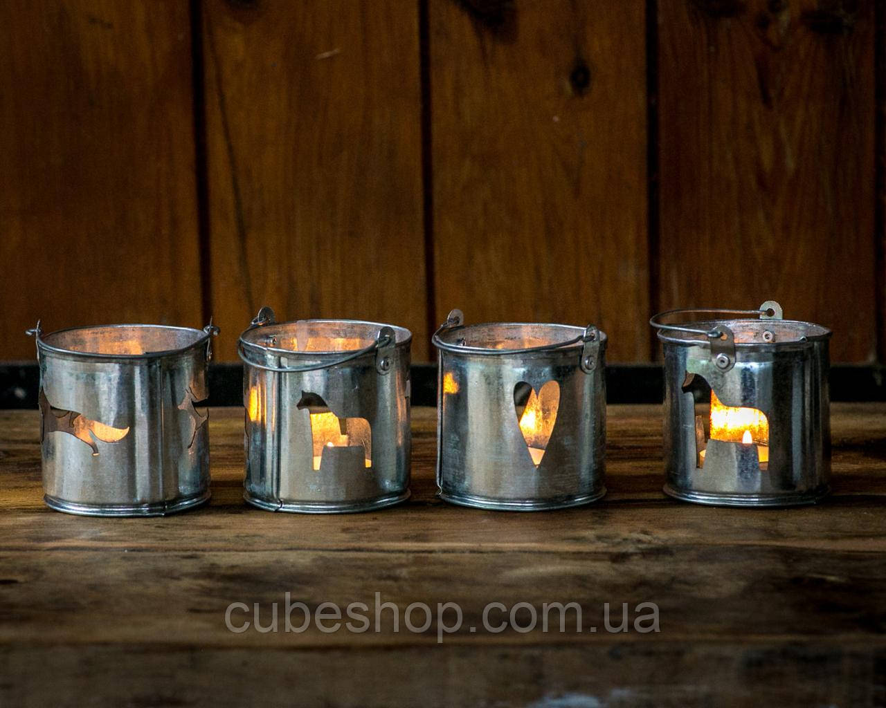 Підсвічники-ведірка, фото 1